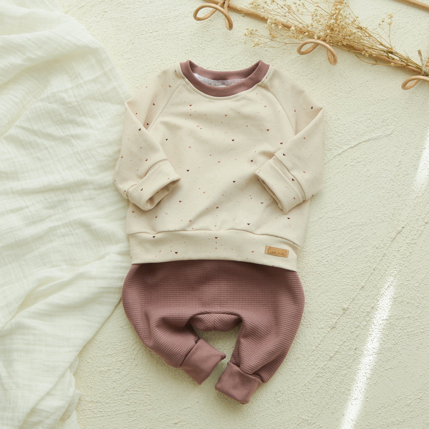 Sweater Herzchen Größe 62/68