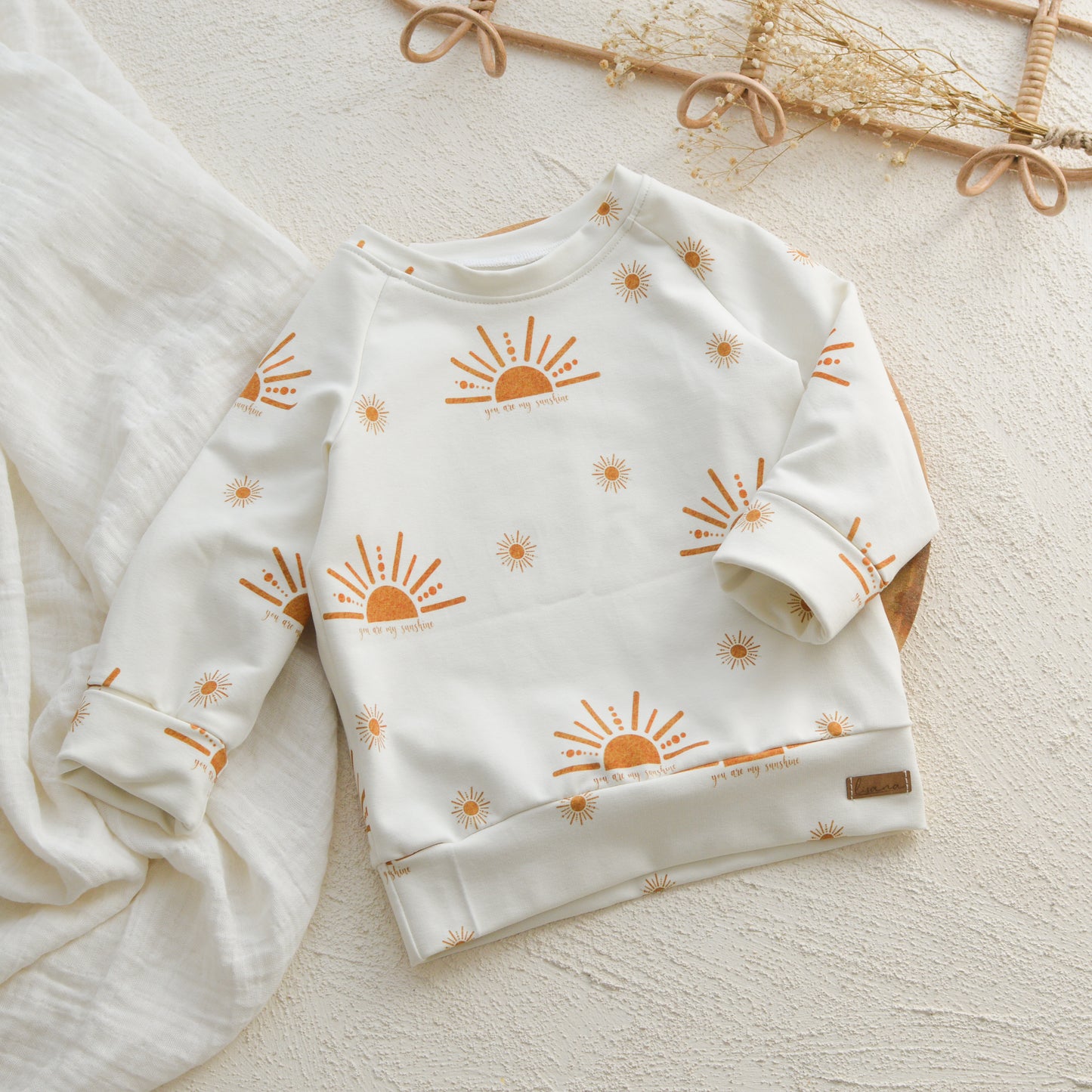 Sweater Sonne Größe 86/92