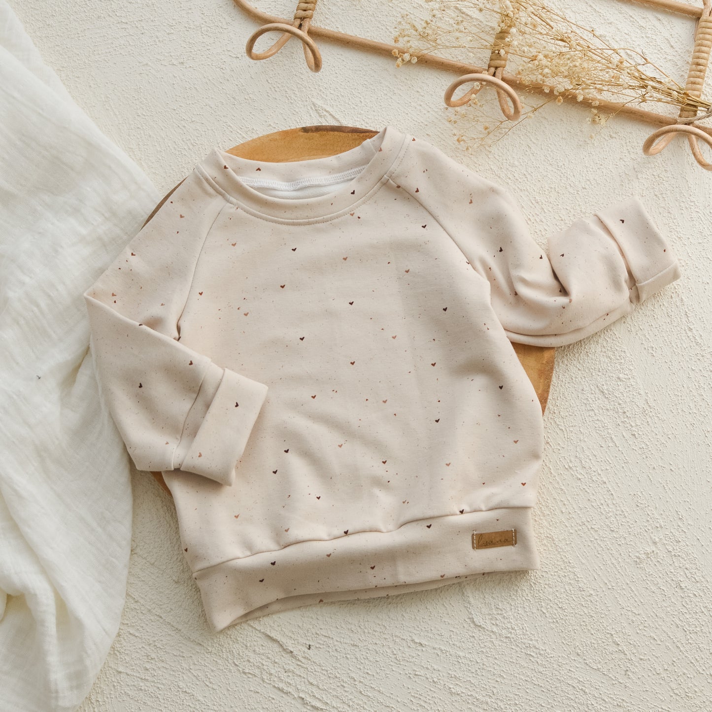 Sweater Herzchen Größe 74/80