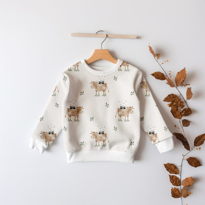 Vorbestellung bio Jersey/Frenchterry Rollercow