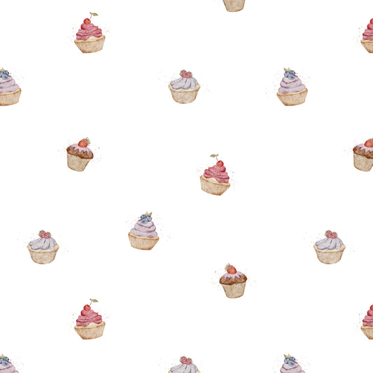 Vorbestellung bio Jersey/Frenchterry Cupcakes