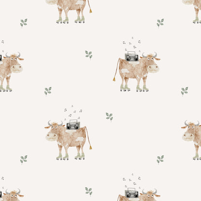 Vorbestellung bio Jersey/Frenchterry Rollercow