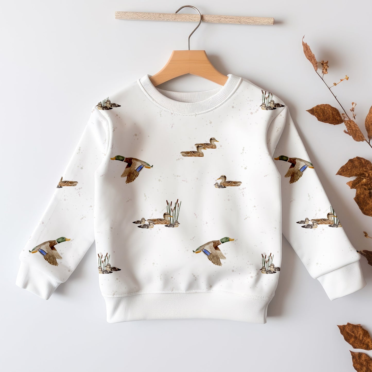 Vorbestellung bio Jersey/Frenchterry Stockenten