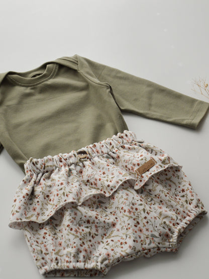 Bloomers mit Rüschen - mille fleur