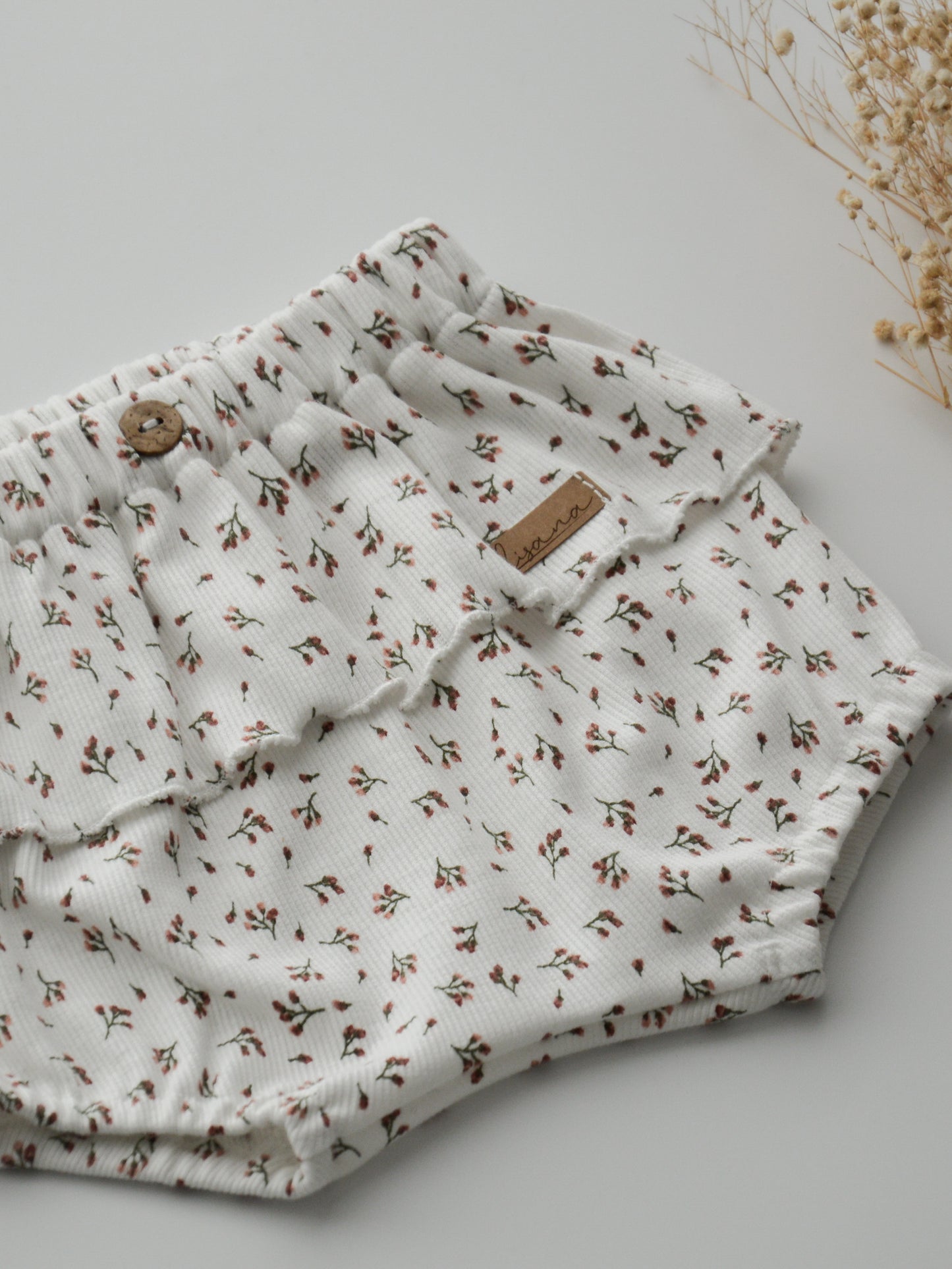 Bloomers mit Rüsche - Blütenwiese