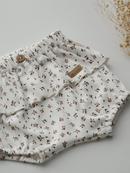 Bloomers mit Rüsche - Blütenwiese