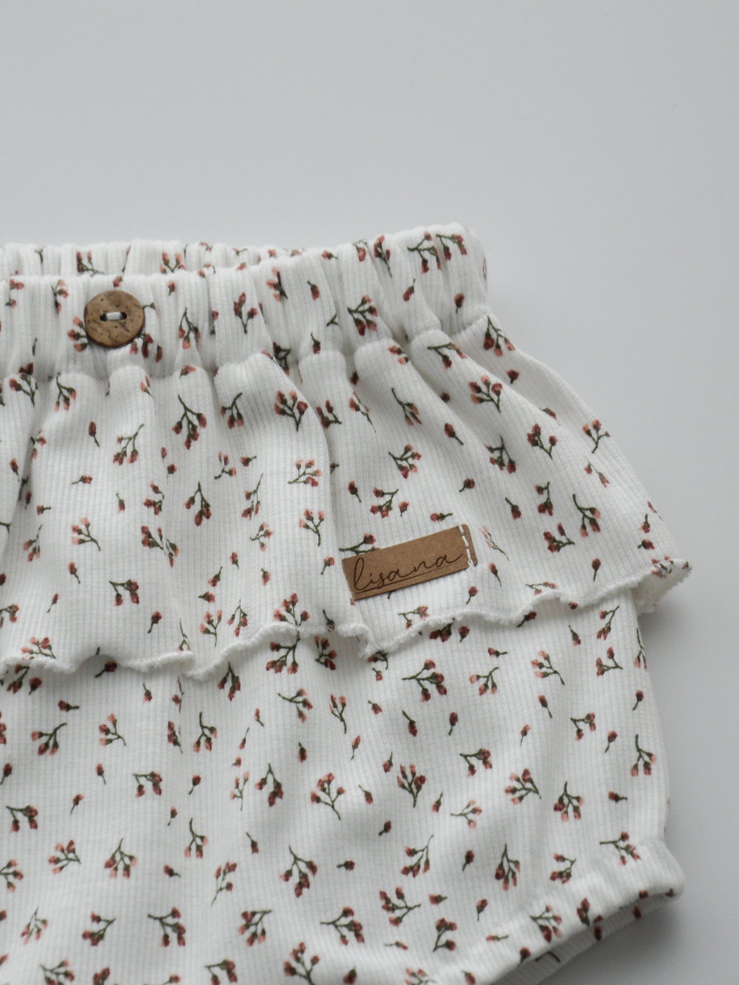 Bloomers mit Rüsche - Blütenwiese