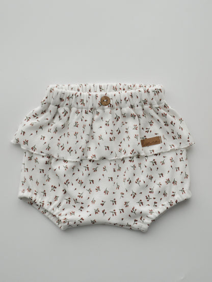 Bloomers mit Rüsche - Blütenwiese