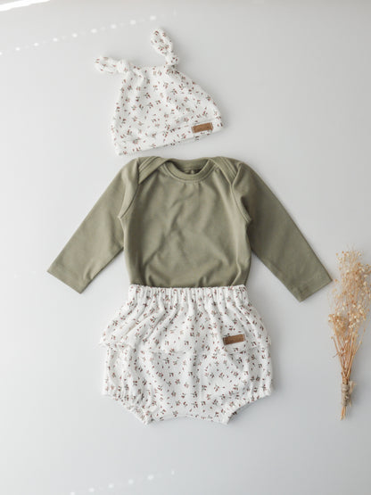 Bloomers mit Rüsche - Blütenwiese