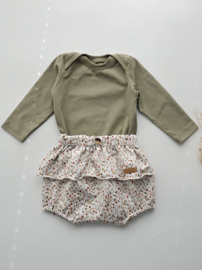 Bloomers mit Rüschen - mille fleur